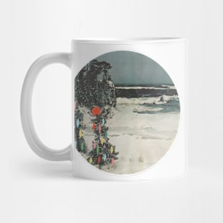 Christmas Beach Mug